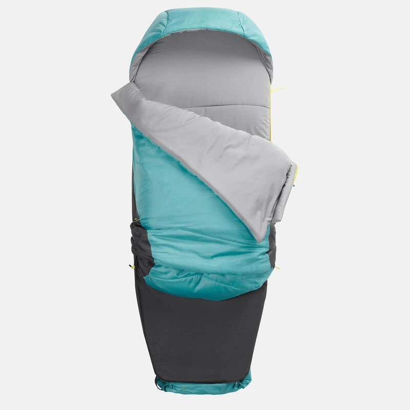 SAC DE COUCHAGE ENFANT 2 EN 1 - SLEEPIN BED JUNIOR 10°C BLEU Quechua SAC DE COUCHAGE ENFANT 2 EN 1 - SLEEPIN BED JUNIOR 10°C BLEU -Camping Randonnée Magasin sac de couchage enfant 2 en 1 sleepin bed junior 10c bleu 3