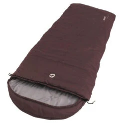 Sac De Couchage Outwell Campion Lux Aubergine L -Camping Randonnée Magasin sac de couchage outwell campion lux aubergine l 1