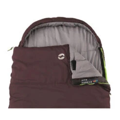 Sac De Couchage Outwell Campion Lux Aubergine L -Camping Randonnée Magasin sac de couchage outwell campion lux aubergine l 2