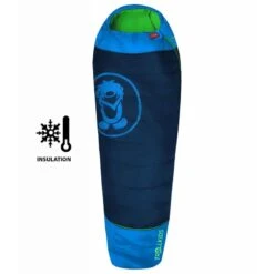 TROLLKIDS Sac De Couchage Pour Enfants Fjell Dreamer Bleu Marine / Vert -Camping Randonnée Magasin sac de couchage pour enfants fjell dreamer bleu marine vert 4