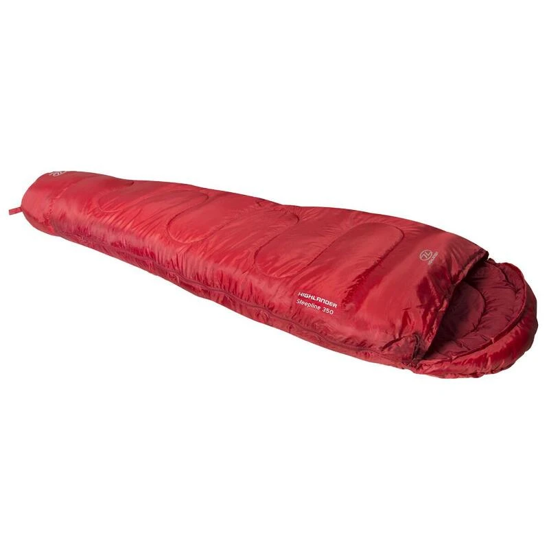 Sac de couchage Sleepline 350 Momie 4°C rouge HIGHLANDER Sac De Couchage Sleepline 350 Momie 4°C Rouge -Camping Randonnée Magasin sac de couchage sleepline 350 momie 4c rouge 1
