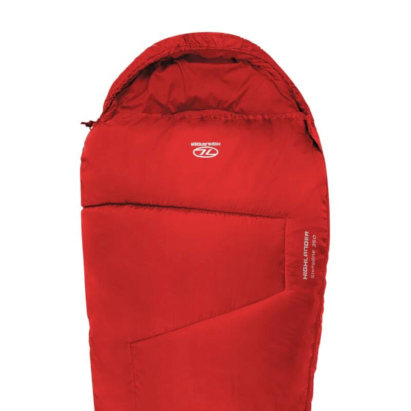 Sac de couchage Sleepline 350 Momie 4°C rouge HIGHLANDER Sac De Couchage Sleepline 350 Momie 4°C Rouge -Camping Randonnée Magasin sac de couchage sleepline 350 momie 4c rouge 4