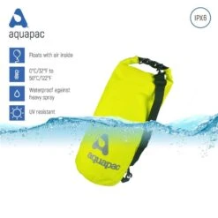 Aquapac Sac étanche 25L Heavyweight Avec Bandoulière Blu 5 Aquapac Sac étanche 25L Heavyweight Avec Bandoulière Blu -Camping Randonnée Magasin sac etanche 25l heavyweight avec bandouliere blu 3