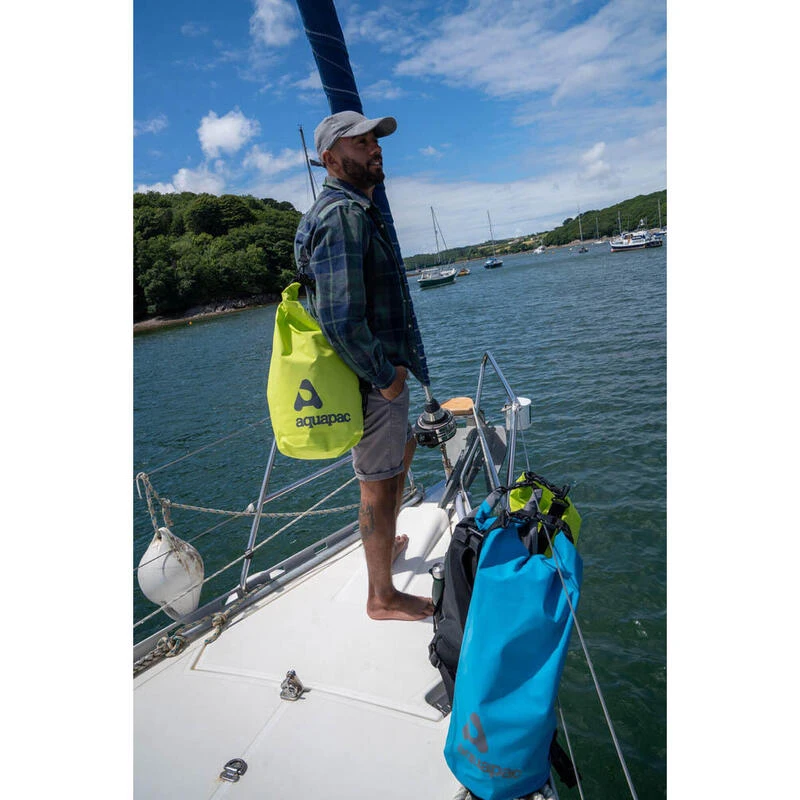 Sac étanche 25L Heavyweight avec bandoulière blu Aquapac Sac étanche 25L Heavyweight Avec Bandoulière Blu -Camping Randonnée Magasin sac etanche 25l heavyweight avec bandouliere blu 4