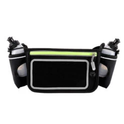 Sacoche De Sport Avec 2 Bidons - Ceinture Pour Boire - Ceinture De Course -Camping Randonnée Magasin sacoche de sport avec 2 bidons ceinture pour boire ceinture de course 4