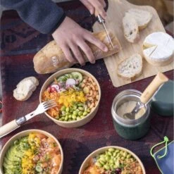 Set Complet Opinel Picnic+ - Opinel N°8 + Embouts Cuillère Et Fourchette -Camping Randonnée Magasin set complet opinel picnic opinel n8 embouts cuillere et fourchette 4