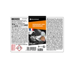 SOLVANT DEGRAISSANT POUR ARME 100 -Camping Randonnée Magasin solvant degraissant pour arme 100 2
