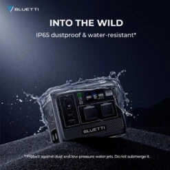 Station Électrique Portable BLUETTI AC60+B80+PV120 Pour Camping -Camping Randonnée Magasin station electrique portable bluetti ac60b80pv120 pour camping 4