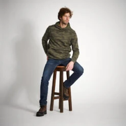 SWEAT-SHIRT CAPUCHE CHASSE CAMO HALFTONE 500 -Camping Randonnée Magasin sweat shirt capuche chasse camo halftone 500 8