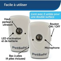 PetSafe SYSTEME ANTIABOIEMENT ULTRASON INT X 2 -Camping Randonnée Magasin systeme antiaboiement ultrason int x 2 3