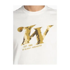 Winchester T-shirt De Chasse - Springer - Blanc - Hommes -Camping Randonnée Magasin t shirt de chasse springer blanc hommes 3