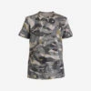T SHIRT JUNIOR CAMO WOODLANG GRIS -Camping Randonnée Magasin t shirt junior camo woodlang gris