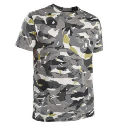 T-shirt Manches Courtes Chasse 100 Camouflage WL V1 Gris -Camping Randonnée Magasin t shirt manches courtes chasse 100 camouflage wl v1 gris 6