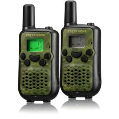 Talkie Walkie FREEK VONK X BRESSER Version Camouflée Avec Des Distances De 6 Km -Camping Randonnée Magasin talkie walkie freek vonk x bresser version camouflee avec des distances de 6 km 5