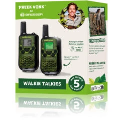 Talkie Walkie FREEK VONK X BRESSER Version Camouflée Avec Des Distances De 6 Km -Camping Randonnée Magasin talkie walkie freek vonk x bresser version camouflee avec des distances de 6 km 6