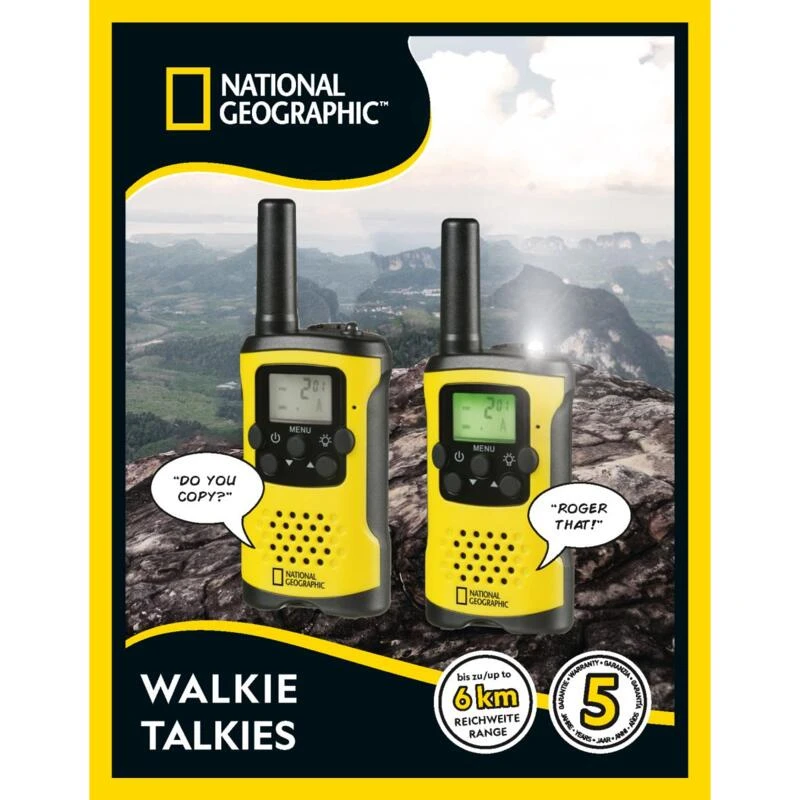 Talkies-walchies de 6 km Scope et Hands Free National Geographic Talkies-walchies De 6 Km Scope Et Hands Free National Geographic -Camping Randonnée Magasin talkies walchies de 6 km scope et hands free national geographic 4