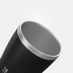 Quechua Tasse / Verre MH500 Isotherme (double Paroi Inox) Camp Du Randonneur 0,5L Noir -Camping Randonnée Magasin tasse verre mh500 isotherme double paroi inox camp du randonneur 05l noir 2