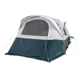 Quechua Tente à Arceaux De Camping - Arpenaz 6.3 F&B - 6 Personnes - 3 Chambres -Camping Randonnée Magasin tente a arceaux de camping arpenaz 63 f and b 6 personnes 3 chambres 4