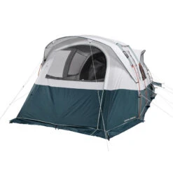Quechua Tente à Arceaux De Camping - Arpenaz 6.3 F&B - 6 Personnes - 3 Chambres -Camping Randonnée Magasin tente a arceaux de camping arpenaz 63 f and b 6 personnes 3 chambres 5