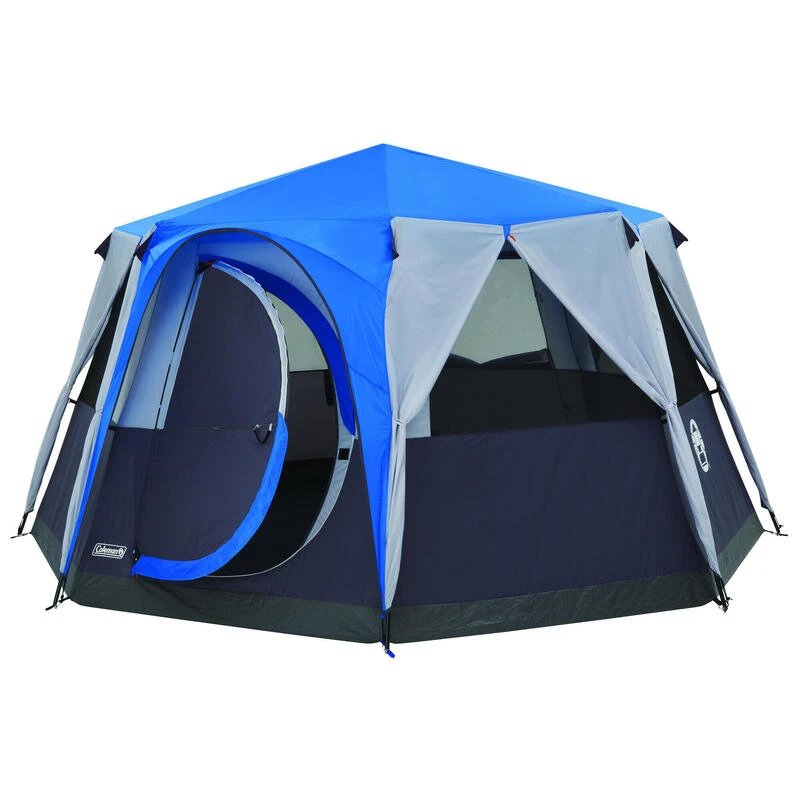 Tente Coleman Octagon 8 (Bleue) Tente Coleman Octagon 8 (Bleue) -Camping Randonnée Magasin tente coleman octagon 8 bleue
