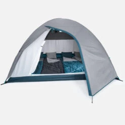 Quechua Tente De Camping - MH100 - 4 Places -Camping Randonnée Magasin tente de camping mh100 4 places 4