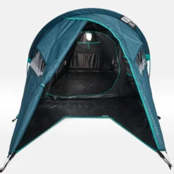 Quechua Tente De Camping - MH100 XL - 2 Places - Fresh & Black 7 Quechua Tente De Camping - MH100 XL - 2 Places - Fresh & Black -Camping Randonnée Magasin tente de camping mh100 xl 2 places fresh and black 5