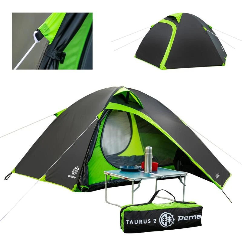 Tente de trekking dôme Peme Taurus 2 personnes Tente De Trekking Dôme Peme Taurus 2 Personnes -Camping Randonnée Magasin tente de trekking dome peme taurus 2 personnes