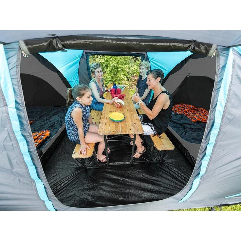 Tente dôme Hammerfest 4 Sleeper Protect - sol cousu - 4 pers - 2 cabines noires Tente Dôme Hammerfest 4 Sleeper Protect - Sol Cousu - 4 Pers - 2 Cabines Noires -Camping Randonnée Magasin tente dome hammerfest 4 sleeper protect sol cousu 4 pers 2 cabines noires 2
