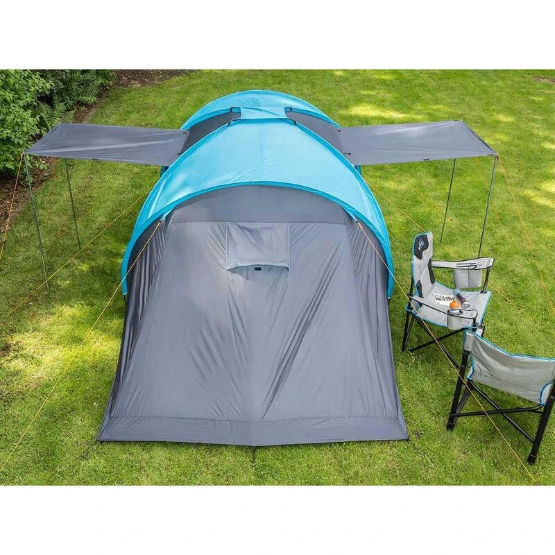 Tente dôme Hammerfest 4 Sleeper Protect - sol cousu - 4 pers - 2 cabines noires Tente Dôme Hammerfest 4 Sleeper Protect - Sol Cousu - 4 Pers - 2 Cabines Noires -Camping Randonnée Magasin tente dome hammerfest 4 sleeper protect sol cousu 4 pers 2 cabines noires 4