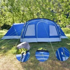 Tente Familiale Dôme Nimbus 12 - Camping - 12 Personnes - 3 Cabines 7 Tente Familiale Dôme Nimbus 12 - Camping - 12 Personnes - 3 Cabines -Camping Randonnée Magasin tente familiale dome nimbus 12 camping 12 personnes 3 cabines 5