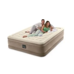 Intex Ultra Plush Queen Airbed - Lit Gonflable - 203x152x46cm - Compris Accessoires -Camping Randonnée Magasin ultra plush queen airbed lit gonflable 203x152x46cm compris accessoires 2