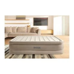 Intex Ultra Plush Queen Airbed - Lit Gonflable - 203x152x46cm - Compris Accessoires -Camping Randonnée Magasin ultra plush queen airbed lit gonflable 203x152x46cm compris accessoires 3