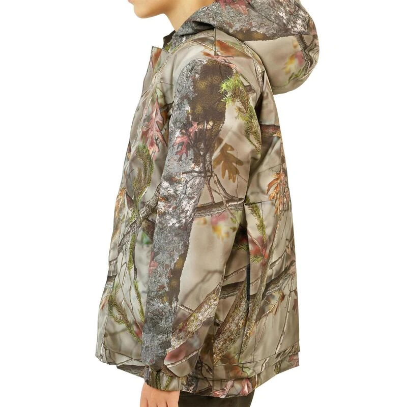 VESTE CHASSE CHAUDE ET IMPERMÉABLE SIBIR 300 JUNIOR CAMOUFLAGE KAMO-BR VESTE CHASSE CHAUDE ET IMPERMÉABLE SIBIR 300 JUNIOR CAMOUFLAGE KAMO-BR -Camping Randonnée Magasin veste chasse chaude et impermeable sibir 300 junior camouflage kamo br 1