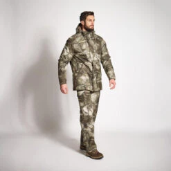 VESTE CHASSE CHAUDE IMPERMÉABLE 100 TREEMETIC -Camping Randonnée Magasin veste chasse chaude impermeable 100 treemetic 7