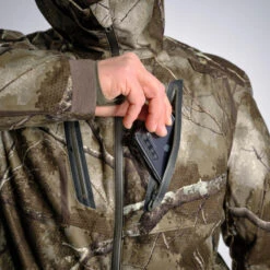 Veste Chasse Silencieuse Imperméable Chaude Camouflage Treemetic 900 -Camping Randonnée Magasin veste chasse silencieuse impermeable chaude camouflage treemetic 900 6