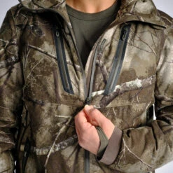 Veste Chasse Silencieuse Imperméable Chaude Camouflage Treemetic 900 -Camping Randonnée Magasin veste chasse silencieuse impermeable chaude camouflage treemetic 900 8