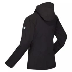 Regatta Veste Imperméable HIGHTON Femme (Noir) -Camping Randonnée Magasin veste impermeable highton femme noir 3