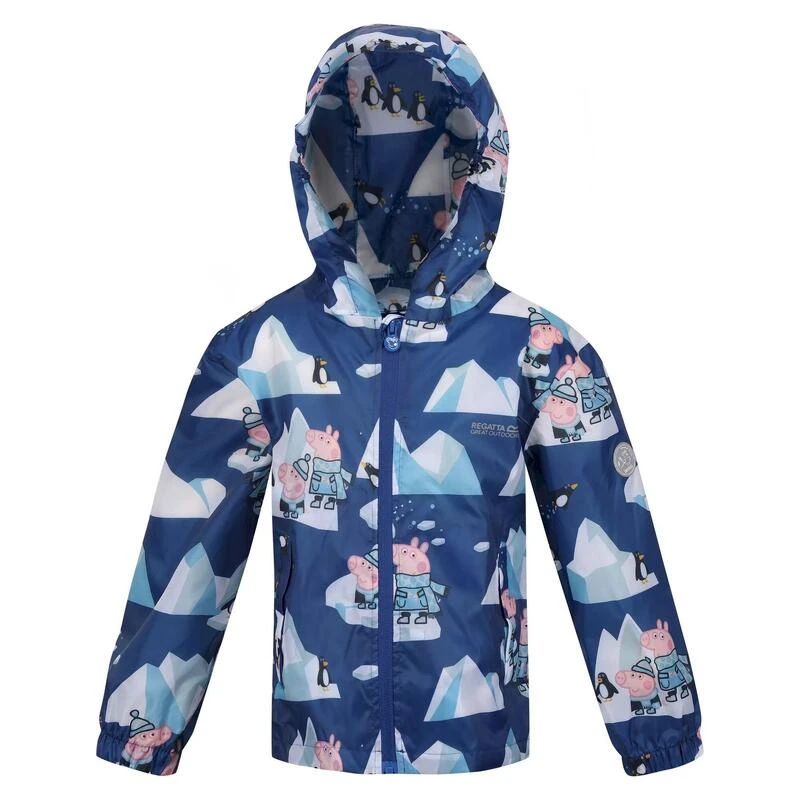 Veste imperméable PENGUIN Enfant (Bleu / Bleu) Regatta Veste Imperméable PENGUIN Enfant (Bleu / Bleu) -Camping Randonnée Magasin veste impermeable penguin enfant bleu bleu