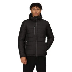 Regatta Veste Matelassée NAVIGATE Homme (Noir / Gris Phoque) -Camping Randonnée Magasin veste matelassee navigate homme noir gris phoque 2