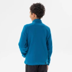 Quechua Veste Polaire De Randonnée - MH150 Bleue - Enfant 7-15 Ans -Camping Randonnée Magasin veste polaire de randonnee mh150 bleue enfant 7 15 ans 3
