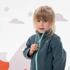 Quechua Veste Polaire De Randonnée - MH150 Grise - Enfant 2-6 Ans -Camping Randonnée Magasin veste polaire de randonnee mh150 grise enfant 2 6 ans 3