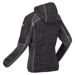Regatta Veste Polaire WALBURY Femme (Noir / Gris Phoque) -Camping Randonnée Magasin veste polaire walbury femme noir gris phoque 2