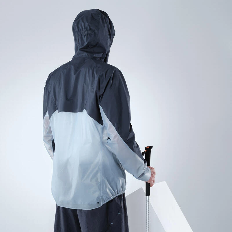 Veste Ultra légère de randonnée rapide FH 900 homme Bleu Grise. Quechua Veste Ultra Légère De Randonnée Rapide FH 900 Homme Bleu Grise. -Camping Randonnée Magasin veste ultra legere de randonnee rapide fh 900 homme bleu grise 3