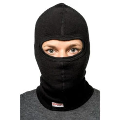 Woolpower Balaclava Merino 200 - Noir -Camping Randonnée Magasin woolpower balaclava merino 200 noir 2