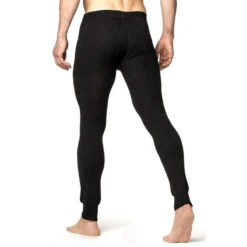 Woolpower Merino Base Layer Long Johns 200 - Avec Gulp - Noir -Camping Randonnée Magasin woolpower merino base layer long johns 200 avec gulp noir 2