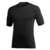 Woolpower Tee-shirt De Base En Mérinos 200 - Noir -Camping Randonnée Magasin woolpower tee shirt de base en merinos 200 noir