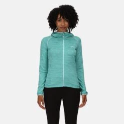 Regatta Yonder Sweat De Randonnée Zippé à Capuche Pour Femme - Vert Pâle -Camping Randonnée Magasin yonder sweat de randonnee zippe a capuche pour femme vert pale 4